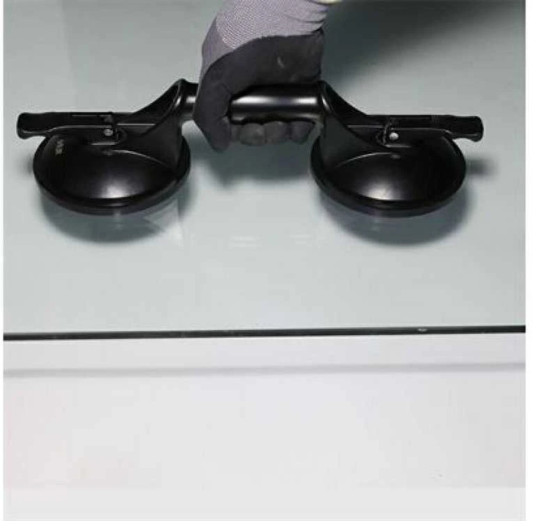 85 kg 125mm Dvigubas vakuuminis pritraukėjas plytelėms, stiklui BIHUI