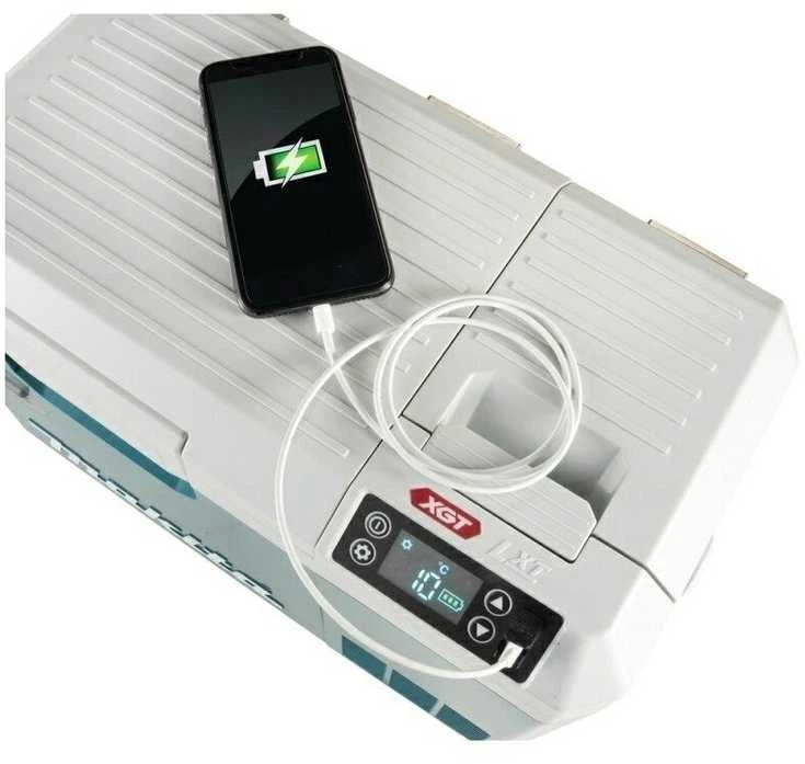 Makita CW003GZ Akumuliatorinis maisto šaldytuvas-šildytuvas XGT / LXT / 230V / 12-24V / 7L