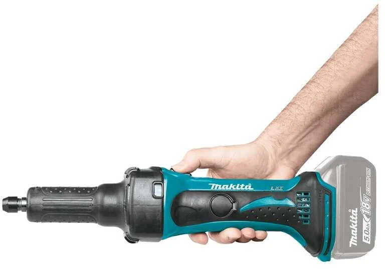 Makita DGD800Z Akumuliatorinis tiesinis šlifuoklis, 18 V, ø 6 mm 26.000 min-1, Be akumuliatorių ir kroviklio!