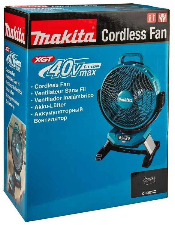 Akumuliatorinis ventiliatorius MAKITA CF002GZ 40V MAX XGT (Pažeista pakuotė)