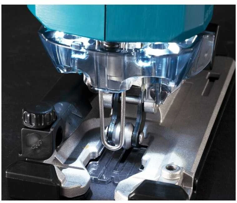 Makita JV001GZ Akumuliatorinis siaurapjūklis XGT 40V, bešepetėlinis variklis, 800-3500min¹, 26mm, "Z" versija - komplektuojamas be akumuliatoriaus ir kroviklio