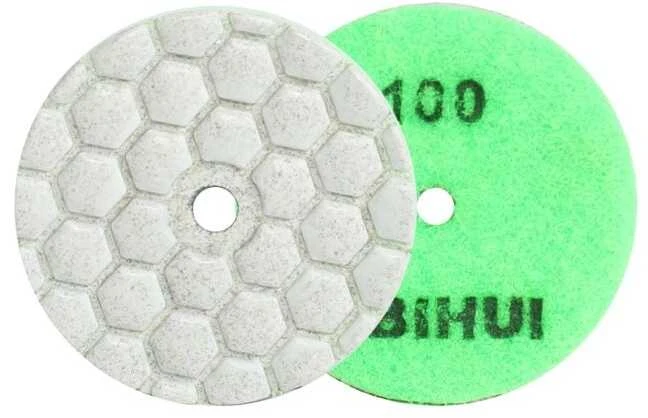Deimantinis Ø50mm šlifavimo ir poliravimo padukas diskas plytelėms, granitui, betonui, graveriui #50, 100, 200 ir 400 grubumo Bihui, Šlifavimo / poliravimo disko grubumas: #2
