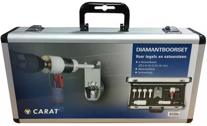 CARAT Ø6-36MM R 1/2 (6VNT.) GRĘŽIMO KARŪNĖLIŲ KOMPLEKTAS