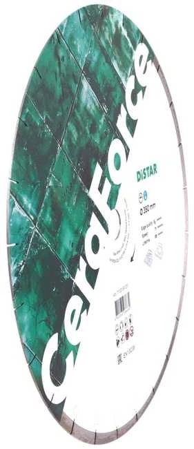 Deimantinis diskas terasinėms plytelėms, klinkeriui 350 x 25,4 mm CeraForce, Distar