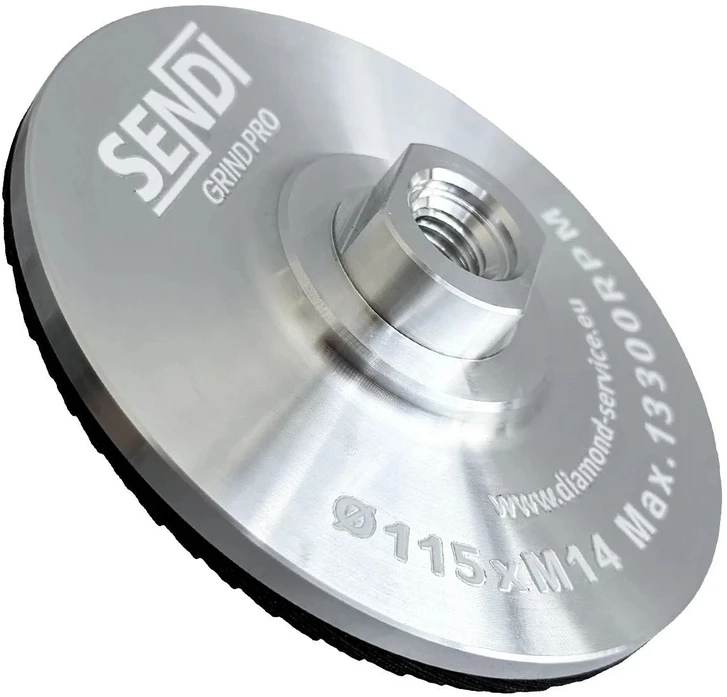 Deimantinis žiedlapinis šlifavimo diskas plytelėms GRIND PRO, SENDI, Ø115mm #60