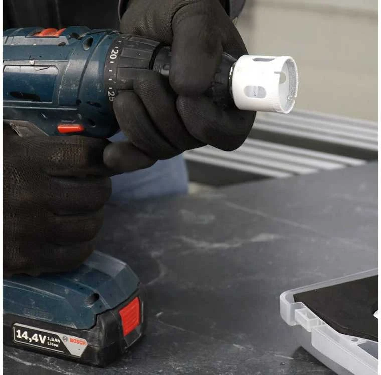 Distar DrillKIT 7vnt. 6-70mm karūnėlių + CoolGEL komplektas dėžutėje šlapiam plytelių gręžimui