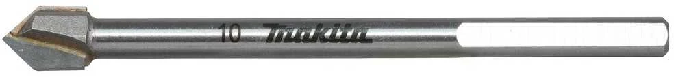 Makita Grąžtas stiklui, 4x51mm, su tiesiu apvaliu koteliu. D-78411