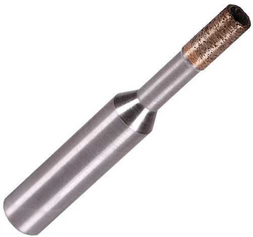 Makita Grąžtas stiklui, 4x51mm, su tiesiu apvaliu koteliu. D-78411