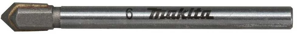 Makita Grąžtas stiklui, 4x51mm, su tiesiu apvaliu koteliu. D-78411