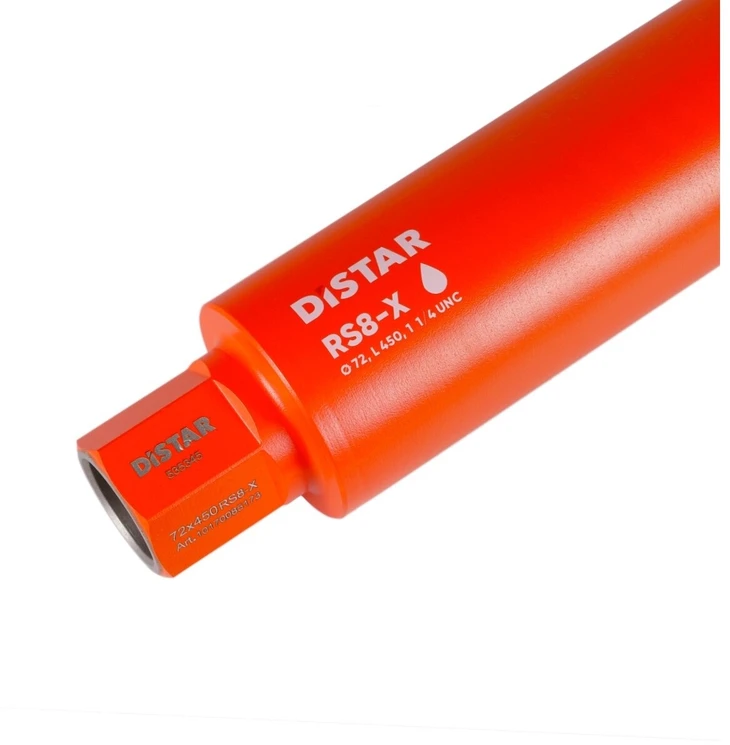 Distar RS8-X gręžimo karūnos armuotam betonui 42 -300mm skersmens, ilgis 450mm DIAFIX, Karūnos skersmuo, mm: 102 mm