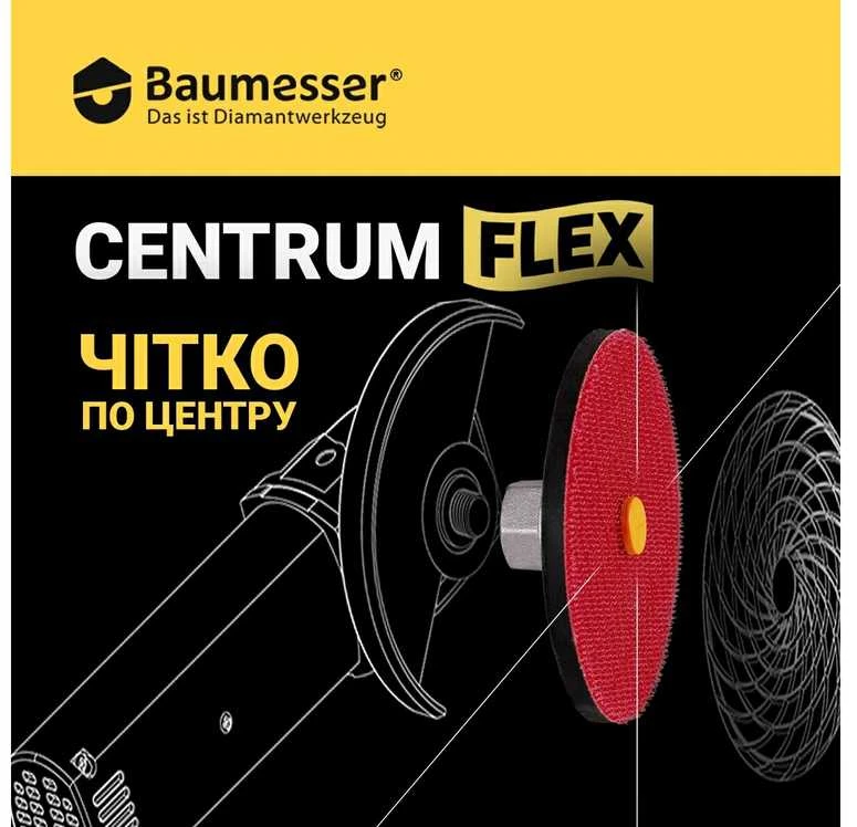 Distar Šlifavimo padukų laikiklis su centravimu Centrum FLEX 100xM14