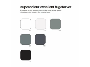 Glaistas plytelių tarpams, cementinis Mira Supercolour Excellent 3kg, Spalva: 123
