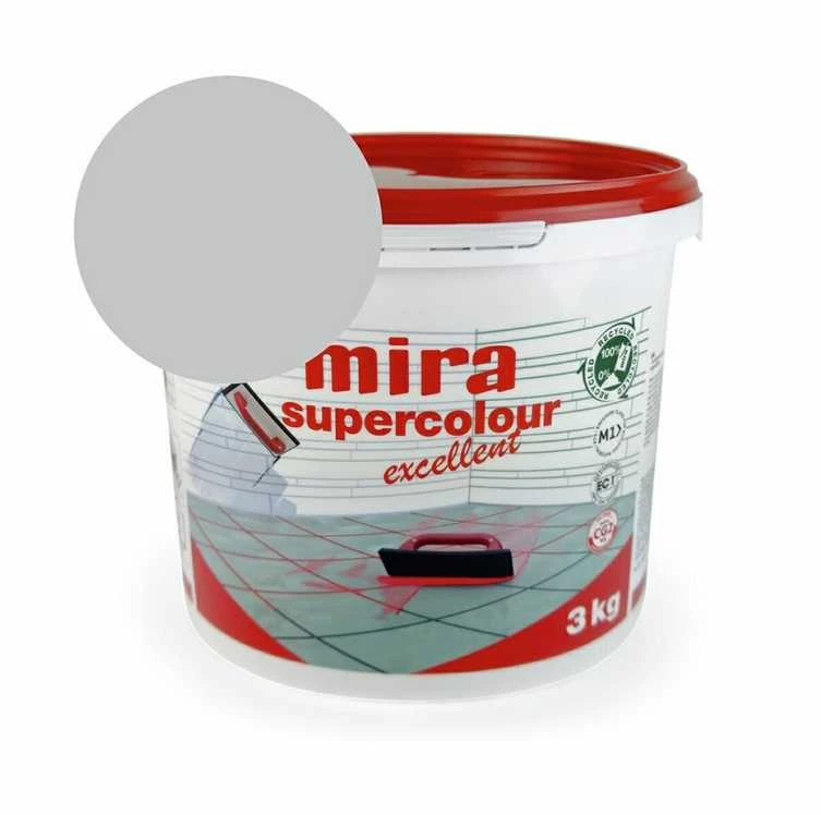 Glaistas plytelių tarpams, cementinis Mira Supercolour Excellent 3kg, Spalva: 120