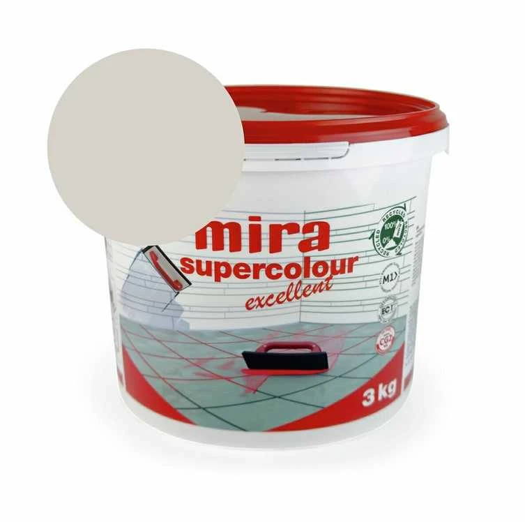Glaistas plytelių tarpams, cementinis Mira Supercolour Excellent 3kg, Spalva: 115