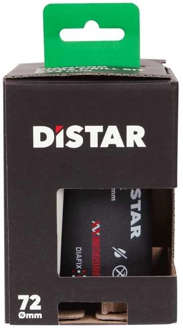 Grąžtas Deimantinė karūna rozetėms gręžti 68 mm, 72 mm, 82 mm RS-X Centrum, Distar su centratoriumi ir adapteriu iš M18 į M16, Karūnos skersmuo, mm: 68 mm