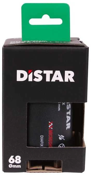 Grąžtas Deimantinė karūna rozetėms gręžti 68 mm, 72 mm, 82 mm RS-X Centrum, Distar su centratoriumi ir adapteriu iš M18 į M16, Karūnos skersmuo, mm: 72 mm