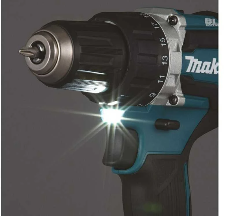 Makita DDF484RTJ Akumuliatorinis gręžtuvas, 18 V, 2x 5,0 Ah Li-ion, 54/36 Nm, 1,6kg, LED, MAKPACK