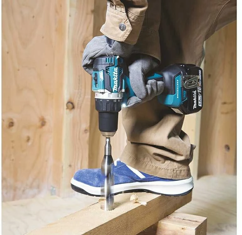 Makita DDF484RTJ Akumuliatorinis gręžtuvas, 18 V, 2x 5,0 Ah Li-ion, 54/36 Nm, 1,6kg, LED, MAKPACK