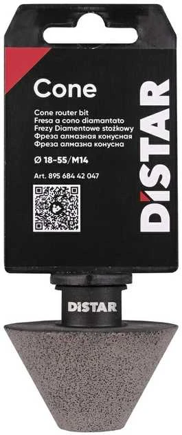 M14 Kūginė deimantinė freza Distar Cone 18-55 mm