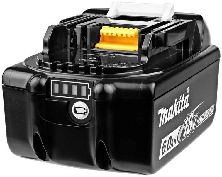 Makita Akumuliatorius BL1860B 18 V, 6.0 Ah; slide tipo Li-ion