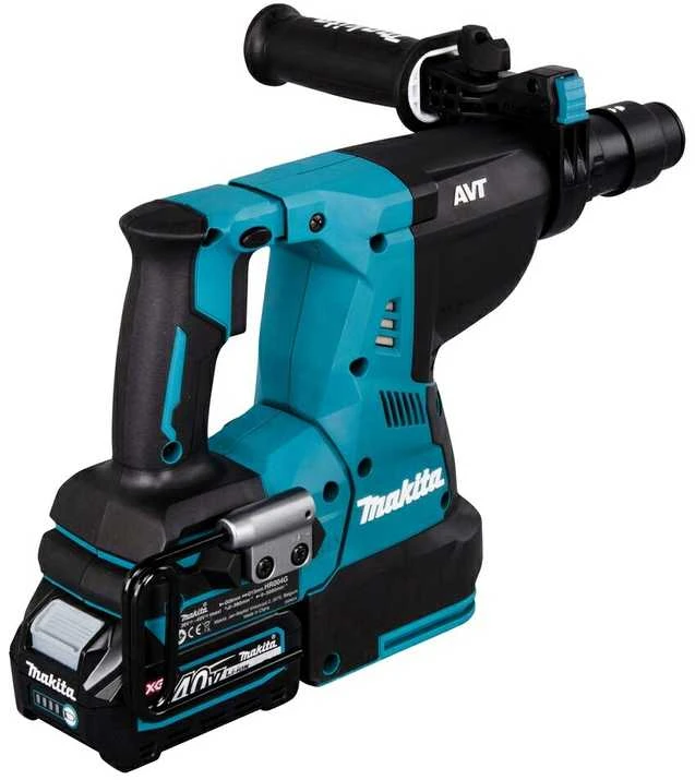 Makita HR004GZ01 Perforatorius XGT, 2,9 J, 28mm; 4,1kg, bešepetėlinis variklis, greitojo keitimo griebtuvas, AVT; XPT; "Z" versija - komplektuojamas be akumuliatoriaus ir kroviklio