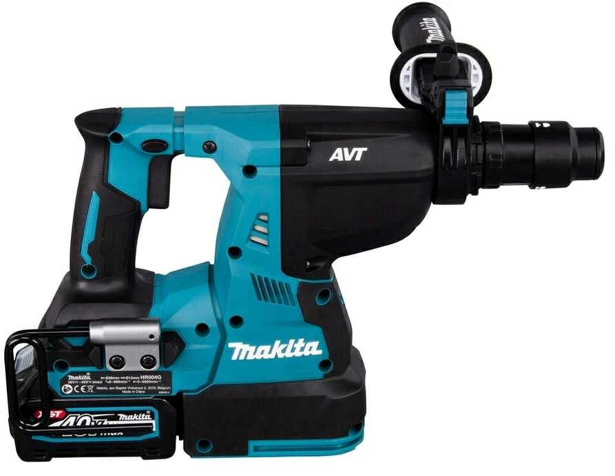 Makita HR004GZ01 Perforatorius XGT, 2,9 J, 28mm; 4,1kg, bešepetėlinis variklis, greitojo keitimo griebtuvas, AVT; XPT; "Z" versija - komplektuojamas be akumuliatoriaus ir kroviklio