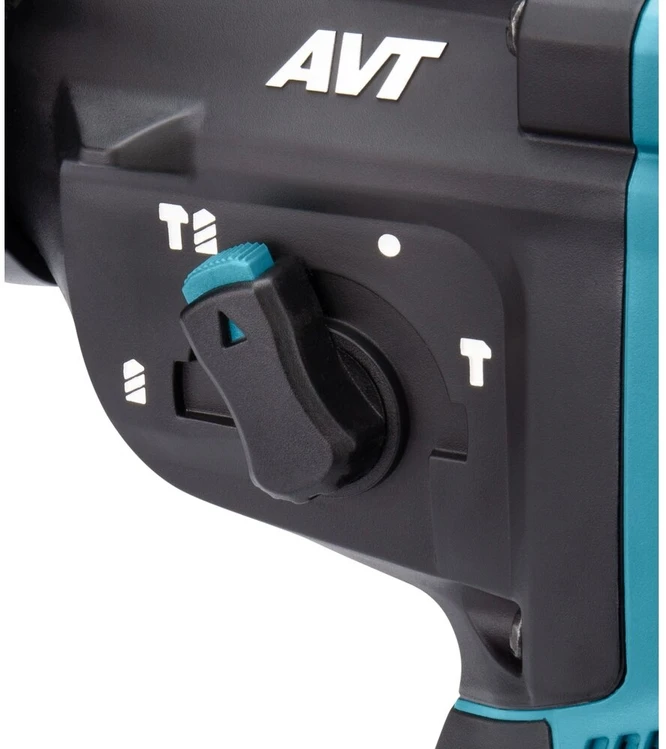 Makita HR002GM202 Perforatorius XGT, 2,9 J, 28mm; 4,1kg, bešepetėlinis variklis, greitojo keitimo griebtuvas, 2X4,0Ah, greitasis kroviklis; AFT; AWS su AWS lustu); AVT; Soft no load; XPT; MAKPAC lagaminas