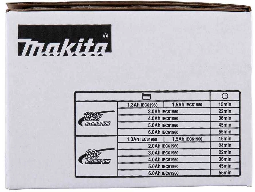 Akumuliatoriaus ir įkroviklio komplektas MAKITA 191A24-4, 18V, 1XBL1830B, DC18RC