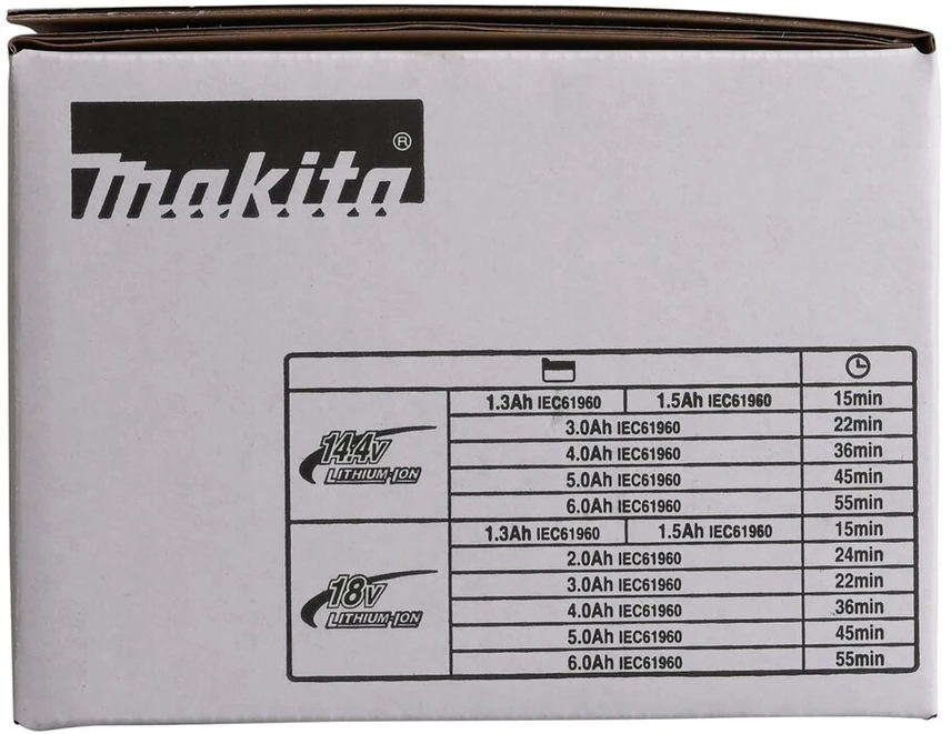Makita akumuliatoriaus ir kroviklio rinkinys 191B51-7 18V, 1XBL1850B, DC18RC