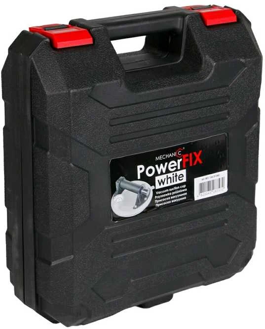Mechanic PowerFix baltas silikoninis vakuuminis pritraukėjas su manomentu tekstūriniams paviršiams