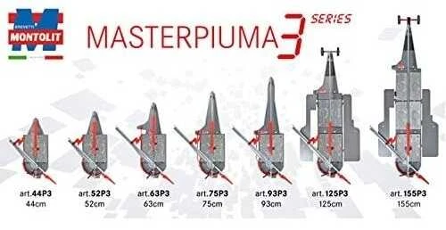 Plytelių pjaustyklė Masterpiuma 44 cm, Montolit 44P3