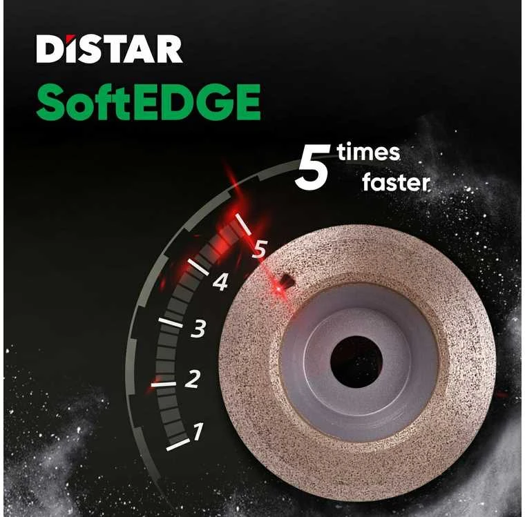 Plytelių šlifavimo diskas 115x1,5x25x22,225 SoftEDGE, Distar