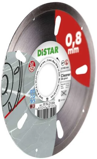 Plytelių tarpų pjovimo ir valymo diskas Distar Cleaner