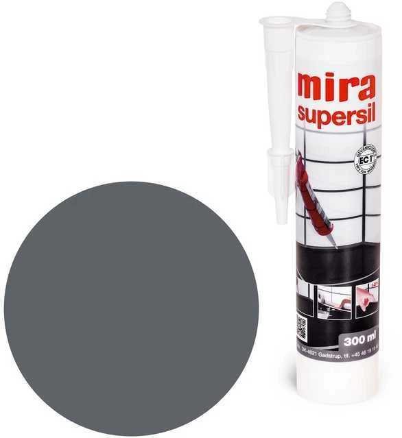 Silikoninė masė plytelių tarpams, Supersil 300 ml, Mira, Spalva: 121
