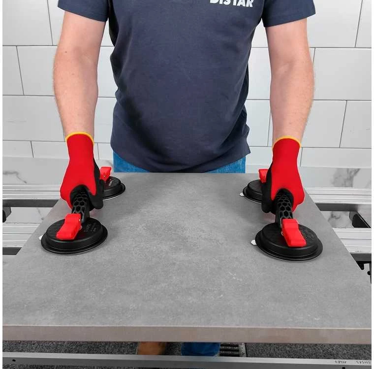 Distar Vakuuminis siurbtukas DuoFIX, dvigubas šiurkštiems plytelių paviršiams, Mechanic