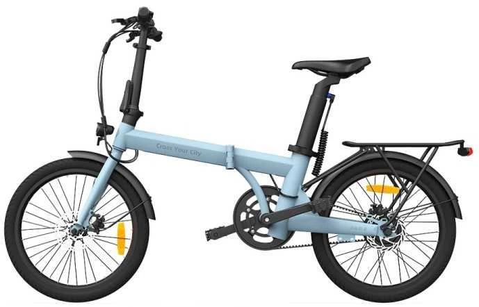ADO Air 20 ECO elektrinis dviratis, mėlynas (Nemokamas pristatymas)
