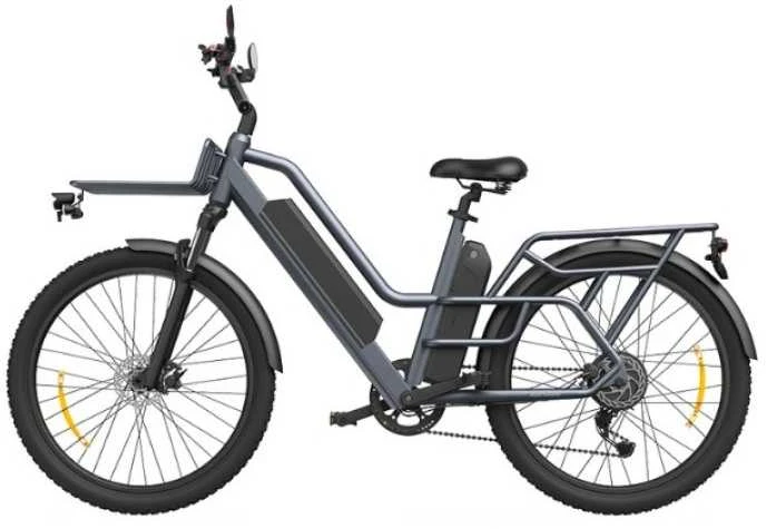 ADO Oasis 260T elektrinis dviratis pilkas