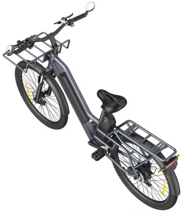 ADO Oasis 260T elektrinis dviratis pilkas