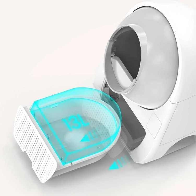 „Catlink“ išmanioji savaime išsivalanti kraiko dėžutė su dirbtinio intelekto kamera katėms „Scooper Pro Ultra“