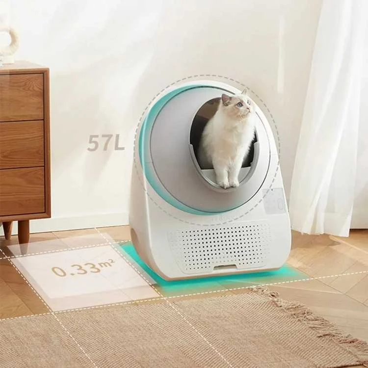 „Catlink“ išmanioji savaime išsivalanti kraiko dėžutė su dirbtinio intelekto kamera katėms „Scooper Pro Ultra“