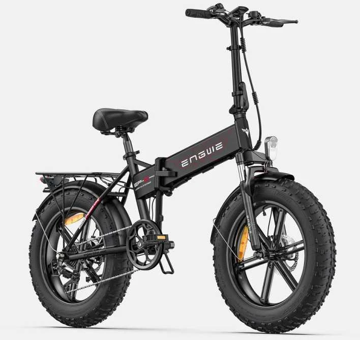 Dviratis 20" elektrinis Engwe EP-2 PRO juodas (Nemokamas pristatymas)