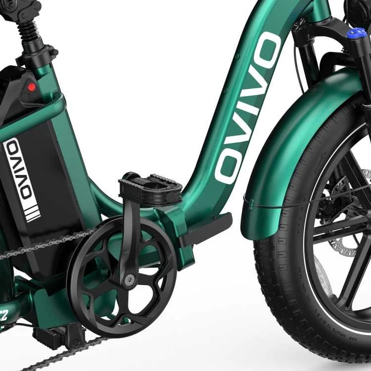 OVIVO Neo C2 Pro elektrinis dviratis žalias