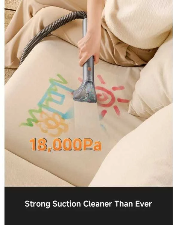 UWANT B400 daugiafunkcinis plaunantis dulkių siurblys su garų funkcija