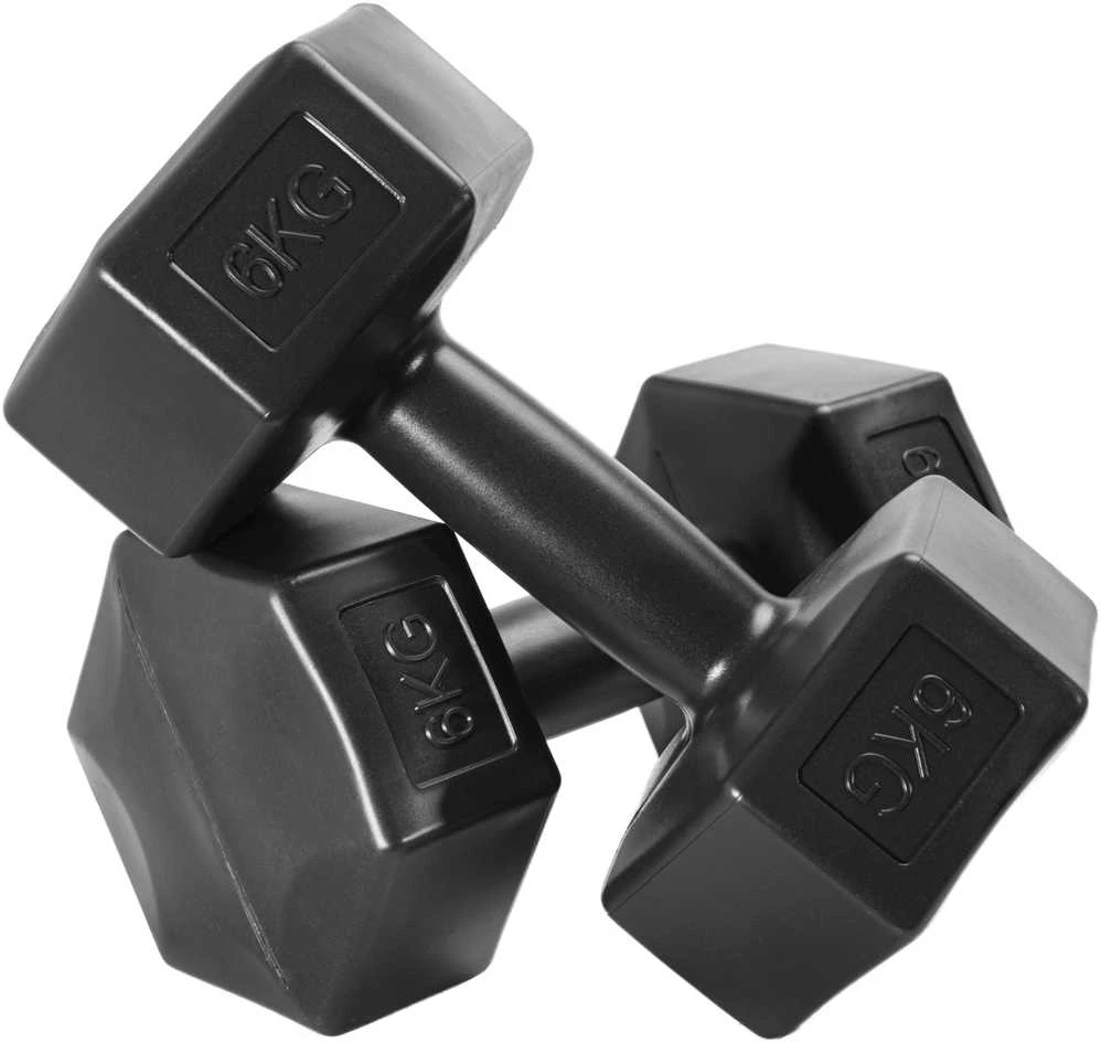 2 hantelių rinkinys KRONOS hanteliai 2x6 kg