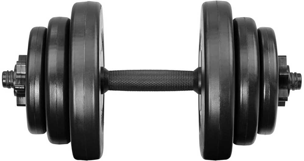 2 Tytan mankštos hanteliai 2x10kg