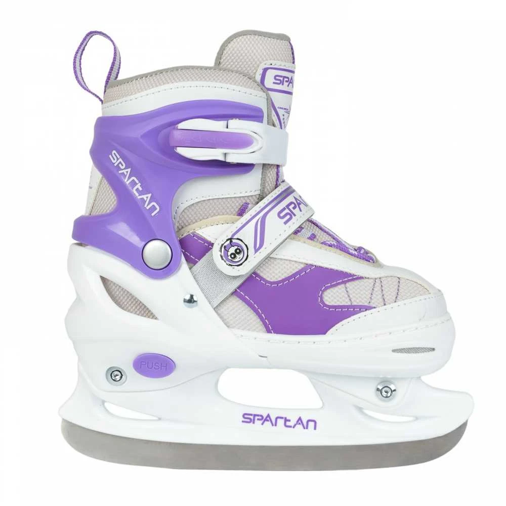 2in1 SPARTAN Violetinė-Baltas Inliner pačiūžos (38-41)