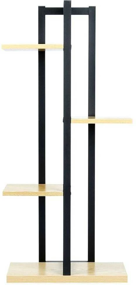 4 pakopų metalinis gėlių stovas, 93 cm
