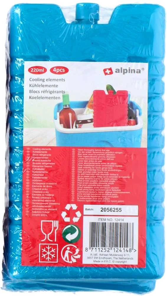 4X220ML Šaldytuvo Įdėklas - MĖLYNAS
