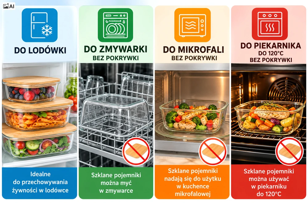 7 stiklinių maisto indelių rinkinys TULUZ