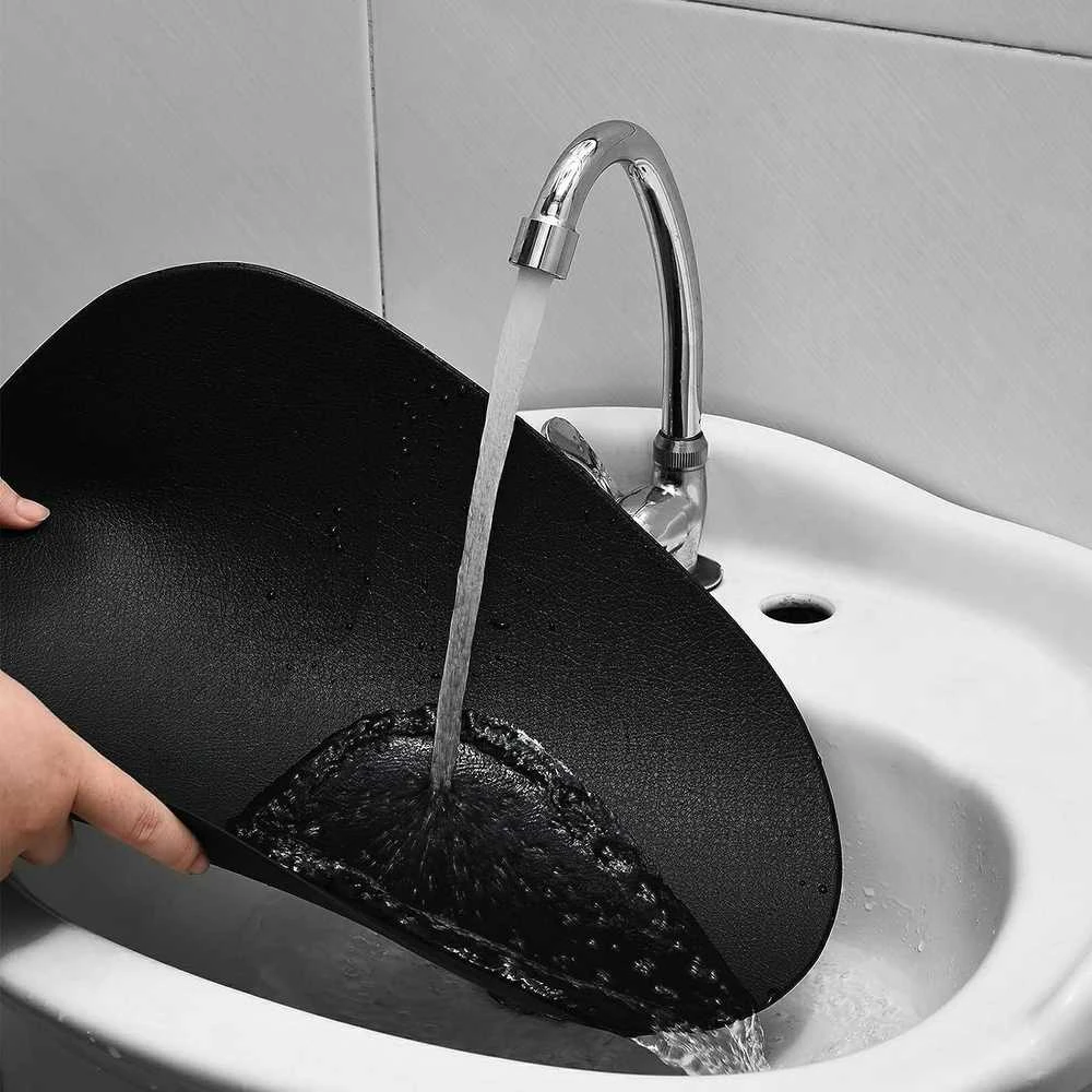 8 TRIVAL Juodas stalo kilimėlių rinkinys